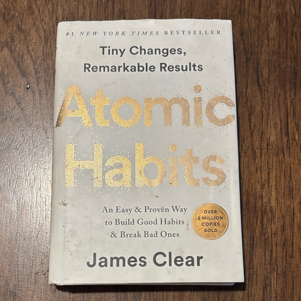 Atomic Habits book by James Clear